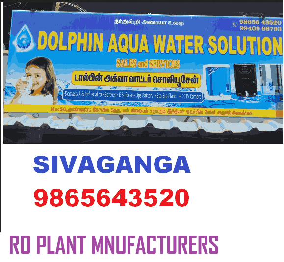 Dolphin Aqua 25 LPH & 50 LPH ro plant manufacturers in sivaganga